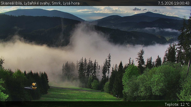 Skiareál Bílá - Lyžařské svahy, Smrk, Lysá hora - 7.5.2026 v 19:00