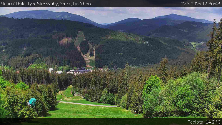 Skiareál Bílá - Lyžařské svahy, Smrk, Lysá hora - 22.5.2026 v 12:30