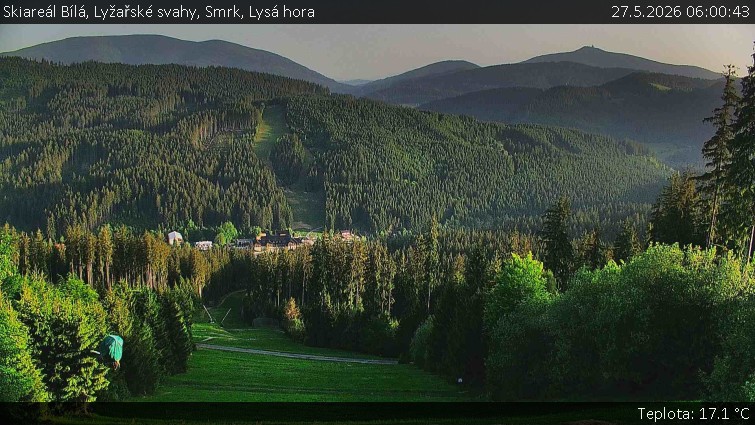 Skiareál Bílá - Lyžařské svahy, Smrk, Lysá hora - 27.5.2026 v 06:00