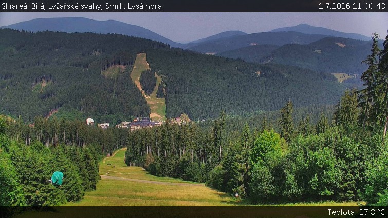 Skiareál Bílá - Lyžařské svahy, Smrk, Lysá hora - 1.7.2026 v 11:00