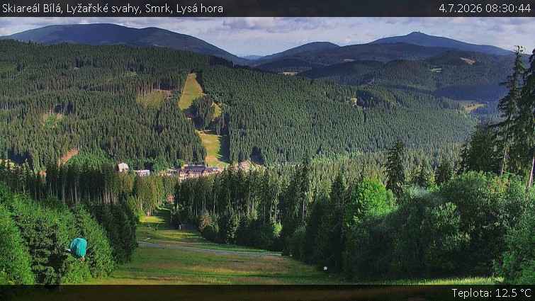 Skiareál Bílá - Lyžařské svahy, Smrk, Lysá hora - 4.7.2026 v 08:30