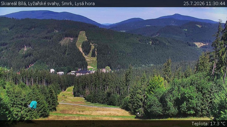 Skiareál Bílá - Lyžařské svahy, Smrk, Lysá hora - 25.7.2026 v 11:30