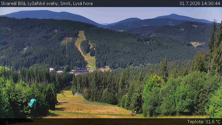 Skiareál Bílá - Lyžařské svahy, Smrk, Lysá hora - 31.7.2026 v 14:30