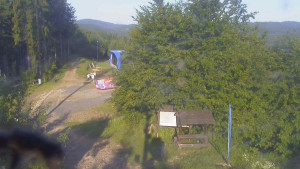 Skiareál Bílá - Lanovka - výstupní stanice - 14.6.2025 v 07:00