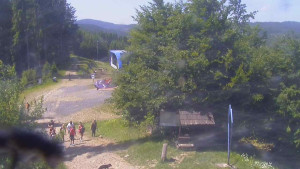 Skiareál Bílá - Lanovka - výstupní stanice - 14.6.2025 v 12:00