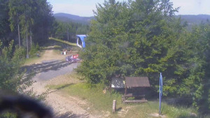 Skiareál Bílá - Lanovka - výstupní stanice - 3.7.2025 v 09:55