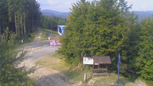 Skiareál Bílá - Lanovka - výstupní stanice - 17.8.2025 v 08:55
