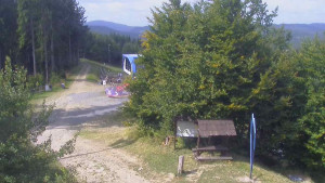 Skiareál Bílá - Lanovka - výstupní stanice - 17.8.2025 v 10:55