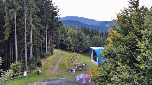 Skiareál Bílá - Lanovka - výstupní stanice - 16.9.2025 v 11:30