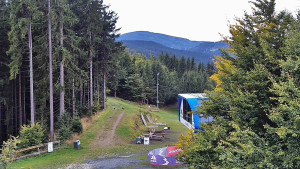 Skiareál Bílá - Lanovka - výstupní stanice - 16.9.2025 v 12:30