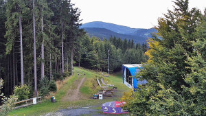 Skiareál Bílá - Lanovka - výstupní stanice - 16.9.2025 v 13:30