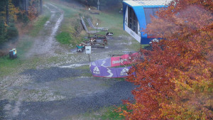 Skiareál Bílá - Lanovka - výstupní stanice - 24.10.2025 v 07:31