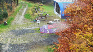 Skiareál Bílá - Lanovka - výstupní stanice - 24.10.2025 v 12:31