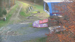 Lanovka - výstupní stanice