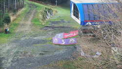 Lanovka - výstupní stanice