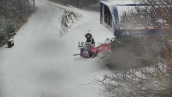 Lanovka - výstupní stanice