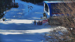 Lanovka - výstupní stanice