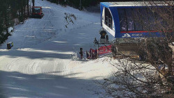 Lanovka - výstupní stanice