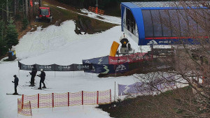 Skiareál Bílá - Lanovka - výstupní stanice - 8.12.2025 v 10:31