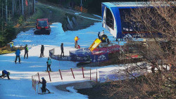 Lanovka - výstupní stanice