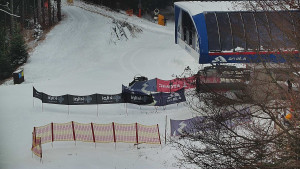 Skiareál Bílá - Lanovka - výstupní stanice - 28.12.2025 v 08:31