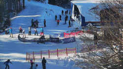 Lanovka - výstupní stanice