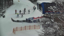 Lanovka - výstupní stanice