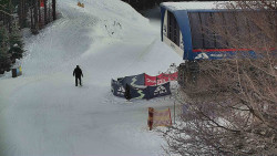 Lanovka - výstupní stanice