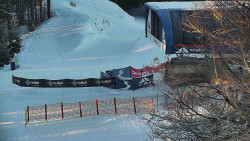 Lanovka - výstupní stanice