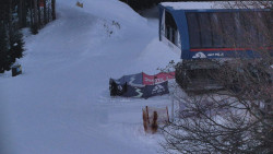 Lanovka - výstupní stanice