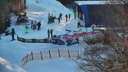 Lanovka - výstupní stanice