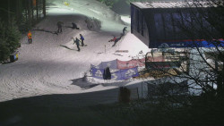 Lanovka - výstupní stanice