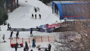 Skiareál Bílá - Lanovka - výstupní stanice - 6.2.2026 v 08:31