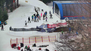Skiareál Bílá - Lanovka - výstupní stanice - 6.2.2026 v 11:31