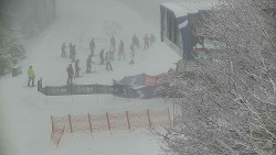 Lanovka - výstupní stanice