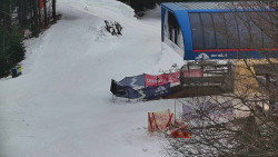 Lanovka - výstupní stanice