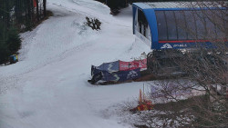 Lanovka - výstupní stanice