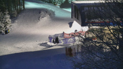 Lanovka - výstupní stanice