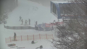 Skiareál Bílá - Lanovka - výstupní stanice - 22.2.2026 v 08:31