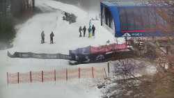 Lanovka - výstupní stanice