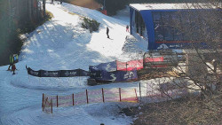 Lanovka - výstupní stanice