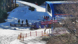 Lanovka - výstupní stanice