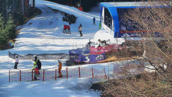 Lanovka - výstupní stanice