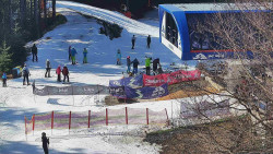 Lanovka - výstupní stanice