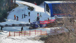 Lanovka - výstupní stanice