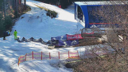 Lanovka - výstupní stanice