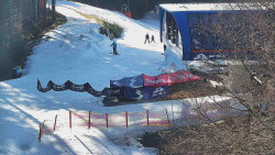 Lanovka - výstupní stanice