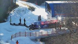 Lanovka - výstupní stanice