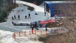 Lanovka - výstupní stanice