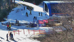 Lanovka - výstupní stanice